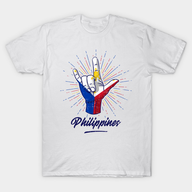 I Love You Philippines Hand Gesture Cute Gift Women Men Philippines